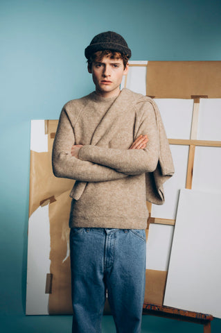 Miki-Wool Felt Brown