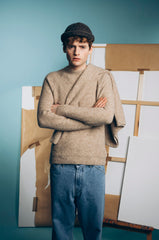 Miki-Wool Felt Brown